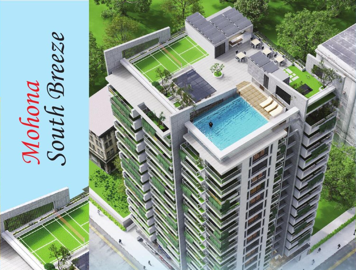 South Breeze residential building concept in Khulna